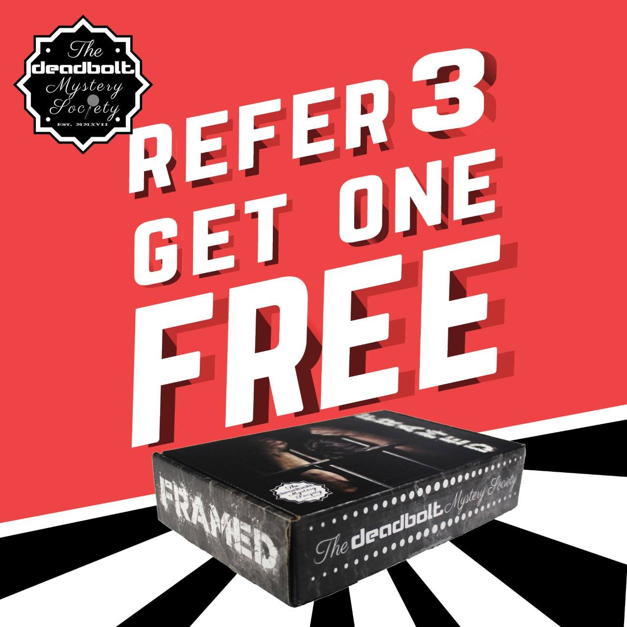 FAQs Deadbolt Mystery Society