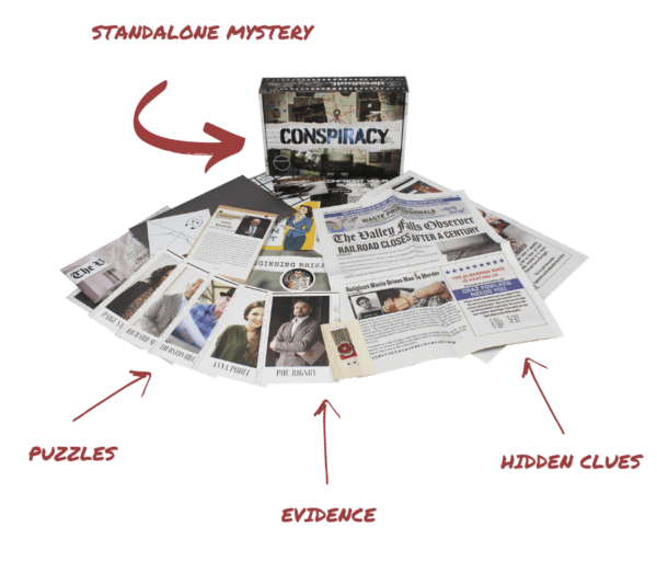 Murder Mystery Box Deadbolt Mystery Society